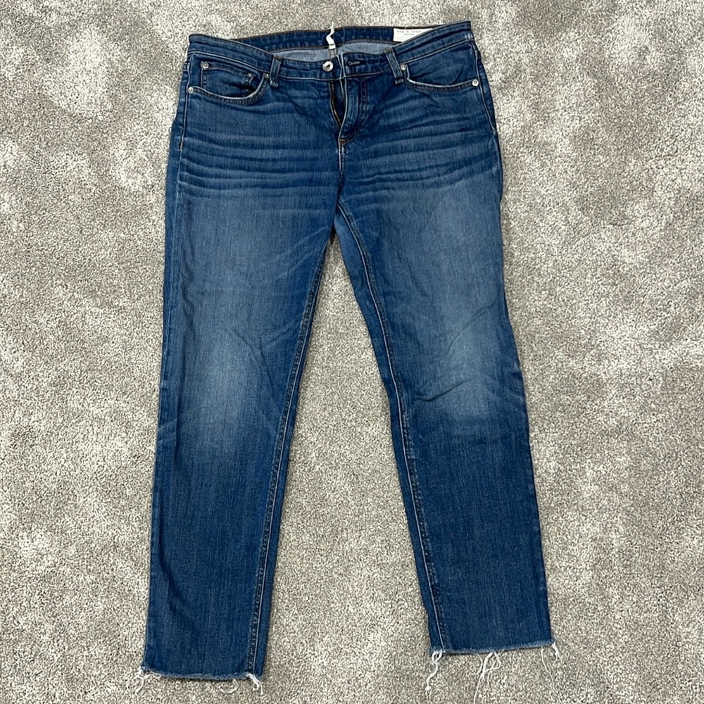 Rag & Bone size 29 Dre Low-rise Ankle Slim Boyfriend